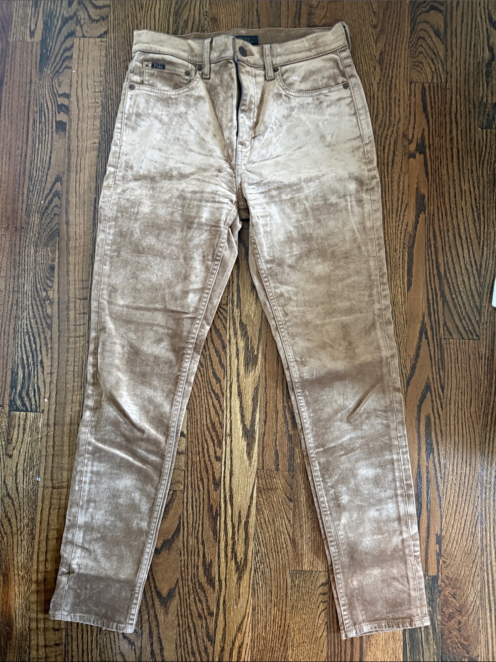 Polo Ralph Lauren Beige velvet like Women's Jeans - Slim Fit 28